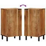 Sideboard with Shelf Brown 40 x 33 x 75 cm Solid Mango Wood 4017780