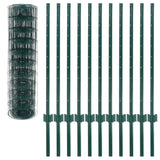 Euro Fence Steel 20x1 m Green 142815