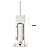 Manual Sausage Stuffer Silver 5 L Stainless Steel 50962