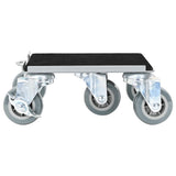 Furniture Rollers 4 pcs with Lifter 17.5x16x7.5 cm Steel 1600 kg 42002561