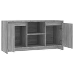 TV Cabinet Grey Sonoma 102x37.5x52.5 cm Engineered Wood 813021