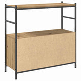 Bookshelf 80 x 30 x 78.5 cm Engineered Wood Artisan Oak 862932