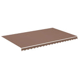 Replacement Fabric for Awning Brown 5x3 m 311981