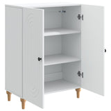 Sideboard White 66 x 34.5 x 90 cm Engineered Wood 894125