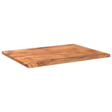 ZNTS Table Top 90x60x2.5 cm Rectangular Solid Wood Acacia 370927