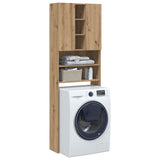 Washing Machine Cabinet Artisan Oak 64x25.5x190 cm 856650