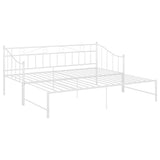 Sofa Bed Frame White Powder-coated metal 324777