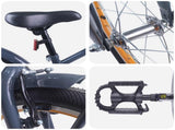 Kids Bike 18 Inches for 5-7 Years Old Dark Grey 42009310