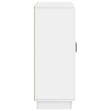 Sideboard High Gloss White 66 x 34.5 x 87 cm Engineered Wood 895279