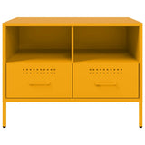 TV Cabinet Mustard Yellow 68x39x50.5 cm Steel 843048