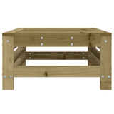 Garden Footstool Impregnated Wood Pine 825624
