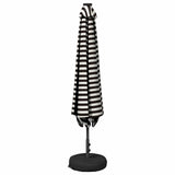 Garden Parasol with LED Lights and Base 200 x 300 cm Polyester 42036247