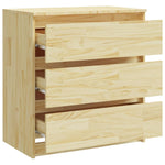 Bedside Cabinets 2 pcs 60x36x64 cm Solid Pinewood 3093547
