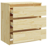 Bedside Cabinets 2 pcs 60x36x64 cm Solid Pinewood 3093547