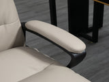Office Chair, PU Leather Computer Desk Chair Office Chair with Adjustable Height and Swivel Rolling T3398P342240