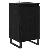 Sideboard Black Oak 40 x 35 x 70 cm Engineered Wood 881689