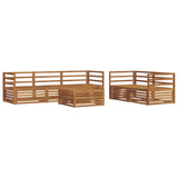 Outdoor Sofa Set 6 pcs Natural Solid Acacia Wood 3372999