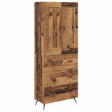Highboard Old Wood 69.5 x 34 x 180 cm Engineered Wood 3415800