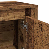 TV Cabinet Old Wood 102 x 35 x 45 cm Engineered Wood 881313