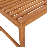 Garden Bench Set 5 pcs Brown Solid acacia wood 3328690