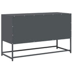 ZNTS TV Cabinet Anthracite 100.5x39x60.5 cm Cold-rolled Steel 853340