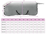 Horse Blanket Full Light Grey and Pink 165 cm Polar fleece 42013366