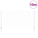 Welded Wire Fence 10 x 1.2 m Hot-Dip Galvanised Steel 3336969