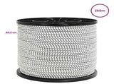 Bungee Cords 6 mm Black and White PP and Rubber 42047645