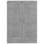 ZNTS Book Cabinet Concrete Grey 82.5x30.5x115 cm Engineered Wood 802718