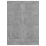 ZNTS Book Cabinet Concrete Grey 82.5x30.5x115 cm Engineered Wood 802718