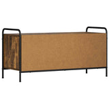 TV Cabinet 100 x 39.5 x 50 cm Smoked Oak Engineered Wood 8013760