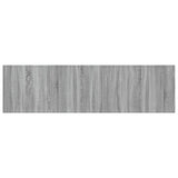 Wall-Mounted Headboard EDE Grey Sonoma Engineered Wood 896061
