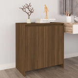 ZNTS Sideboard Brown Oak 70x41x75 cm Engineered Wood 813004