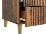 Bedside Cabinet Old Wood 62 x 34.5 x 48 cm Engineered Wood 894553
