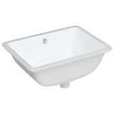 Bathroom Sink White 52x38.5x19.5 cm Rectangular Ceramic 153726