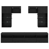 TV Wall Units 6 pcs 100 x 30 x 40 cm Artisan Oak 3402790