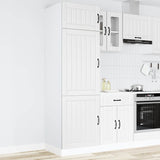 Kitchen Cupboard Lucca White Engineered Wood 853867