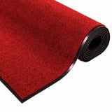 Doormat Red and Black 120 x 250 cm 100% Polyamide 4100725