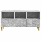 TV Cabinet 102 x 34.5 x 50 cm Concrete Grey Engineered Wood 895138