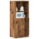 Kitchen Cabinet Old Wood 57x41.5x131.5 cm Engineered Wood 860128