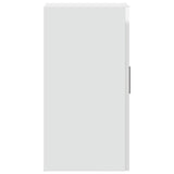 Kitchen Wall Cabinet "Porto" High Gloss White Engineered Wood 854019