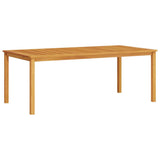 Garden Dining Set Folding 9 pcs Brown Solid Acacia Wood 3375629