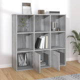 Book Cabinet Grey Sonoma 98x30x98 cm 815448