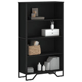 Bookcase Black 80x31x137.5 cm Engineered Wood 848629