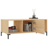 Coffee Table Sonoma Oak 102x50x40 cm Engineered Wood 829303