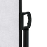 Retractable Side Awning White 220x500 cm 4004481