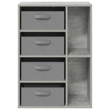 Sideboard with Drawer Concrete Grey 60 x 33.5 x 84 cm 8000471