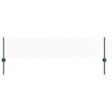 Fence with Post Green 0.4 x 50 m Steel and PVC 3336738
