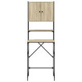 Washing Machine Cabinet Sonoma Oak 68x48.5x194 cm 838974