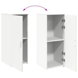 Storage Cabinet White 40x45x103.5 cm Engineered Wood 859033